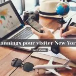 4 plannings simples et personnalisés pour visiter New York en 7 jours planning-new-york